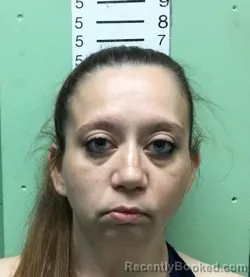 Mugshot of LARANDA FAITH JORDAN booked in Bryan County, Oklahoma on May 4, 2026