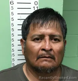 Mugshot of BRIAN VINCENT BEGAY booked in Bryan County, Oklahoma on May 17, 2026