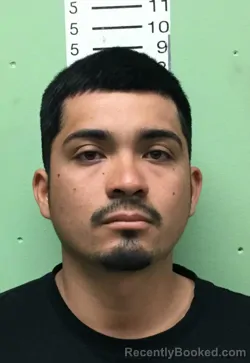 Mugshot of EDGAR GUERRERO AGUILAR booked in Bryan County, Oklahoma on June 19, 2026