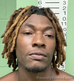Mugshot of JACOREY TREVOYN ROBINSON booked in Bryan County, Oklahoma on June 26, 2026