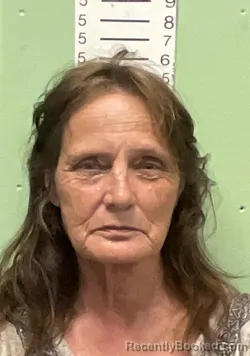 Mugshot of MAMIE G MCANALLY booked in Bryan County, Oklahoma on June 28, 2026