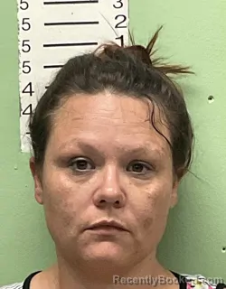 Mugshot of JENNIFER MARIE ALONSO booked in Bryan County, Oklahoma on July 1, 2026