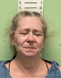 Mugshot of Michele Diane Lambe booked in Bryan County, Oklahoma on August 20, 2026