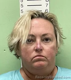 Mugshot of Natalie Anne Moore booked in Bryan County, Oklahoma on August 21, 2026