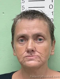 Mugshot of Rebecca Kay Green booked in Bryan County, Oklahoma on September 13, 2026