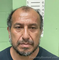 Mugshot of Jose Luis Montecillo booked in Bryan County, Oklahoma on October 16, 2026