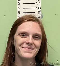 Mugshot of Vanessa Raelyn Hare booked in Bryan County, Oklahoma on October 18, 2026