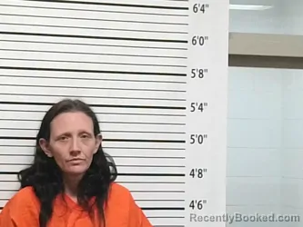 Mugshot of BRANDY HALL booked in Caddo County, Oklahoma on March 25, 2026