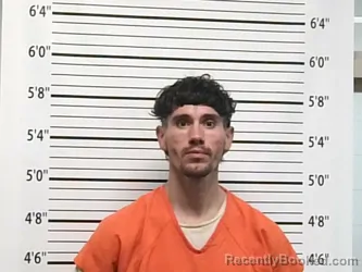 Mugshot of XAVIER JOSE VARGAS booked in Caddo County, Oklahoma on March 26, 2026