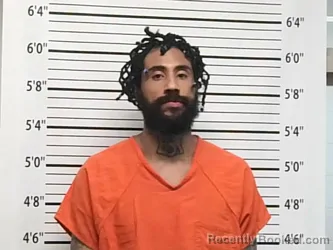 Mugshot of AARON CAMPBELL booked in Caddo County, Oklahoma on March 27, 2026