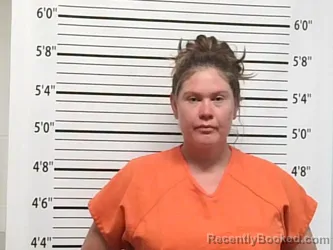 Mugshot of JACLYN DANIELLE MCCASLAND booked in Caddo County, Oklahoma on April 21, 2026