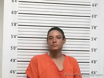 Mugshot of KALYN RANIECE REYES booked in Caddo County, Oklahoma on April 22, 2026