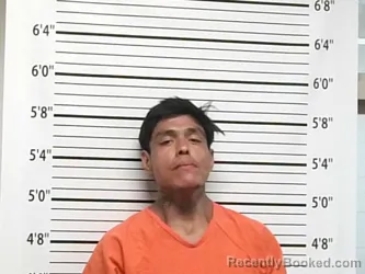 Mugshot of TSISTSISTAS TAHLI SPOTTEDWOLF booked in Caddo County, Oklahoma on April 24, 2026