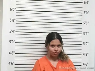 Mugshot of KYNSLIE HUNTER booked in Caddo County, Oklahoma on May 2, 2026