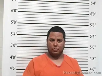 Mugshot of URIEL ADOLFO SANCHEZ booked in Caddo County, Oklahoma on May 17, 2026
