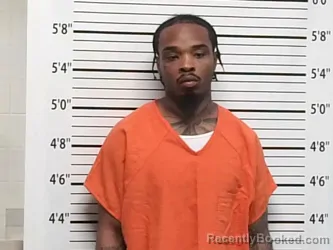 Mugshot of DEIONDRE MARKELL GRUNDY booked in Caddo County, Oklahoma on May 27, 2026