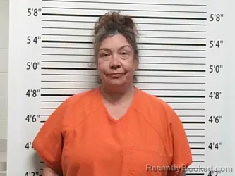 Mugshot of TRULA MAE MCNAMER booked in Caddo County, Oklahoma on June 3, 2026