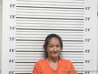 Mugshot of LOUISA ANN LANGE booked in Caddo County, Oklahoma on June 18, 2026