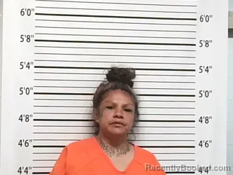 Mugshot of ALICIA MARIE HORSECHIEF booked in Caddo County, Oklahoma on June 21, 2026