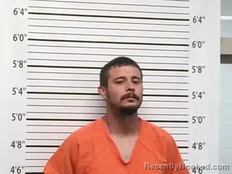 Mugshot of THOMAS BLAKE TRESCOTT booked in Caddo County, Oklahoma on July 29, 2026