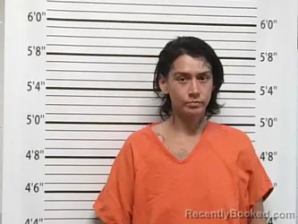 Mugshot of Chloe Bates booked in Caddo County, Oklahoma on September 9, 2026