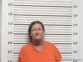 Mugshot of Janet Terneus booked in Caddo County, Oklahoma on September 11, 2026