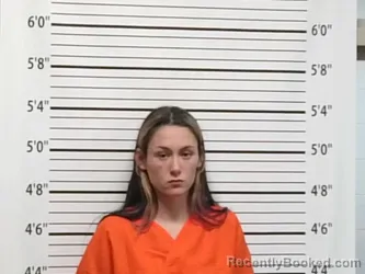 Mugshot of Maxilynn Nicole Pelkey booked in Caddo County, Oklahoma on September 16, 2026