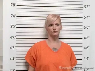 Mugshot of Rusty Nicole Morris booked in Caddo County, Oklahoma on October 26, 2026