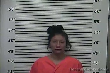 Mugshot of Kellie Jane Chasenah booked in Caddo County, Oklahoma on October 26, 2026