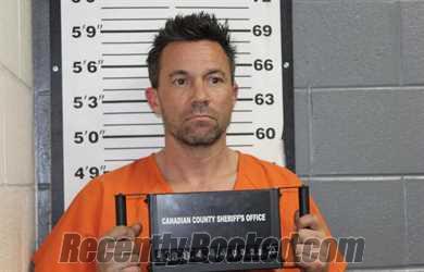 Booking photo from Canadian County, Oklahoma