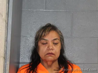Mugshot of TINA MALNOURIE booked in Canadian County, Oklahoma on April 23, 2026
