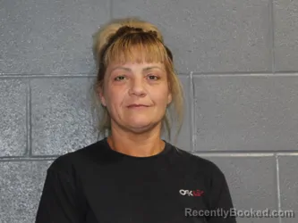 Mugshot of KRYSTY JEAN SCHOLES booked in Canadian County, Oklahoma on April 27, 2026