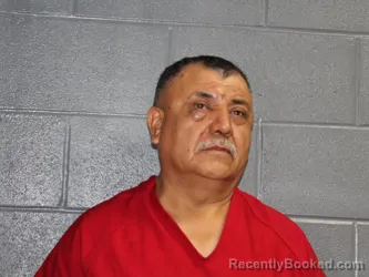 Mugshot of GILBERTO RANGEL booked in Canadian County, Oklahoma on May 9, 2026