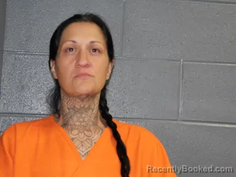 Mugshot of SAMANTHA ANGELA RAMOS booked in Canadian County, Oklahoma on May 9, 2026