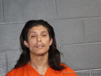 Mugshot of ANDRES FLORES booked in Canadian County, Oklahoma on May 11, 2026