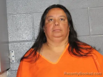 Mugshot of MARIA VERONICA CANO booked in Canadian County, Oklahoma on May 13, 2026