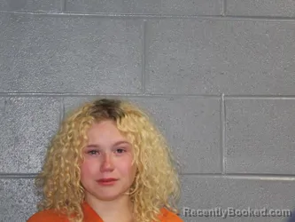Mugshot of REAGAN CORYN ALLEMAN booked in Canadian County, Oklahoma on June 1, 2026