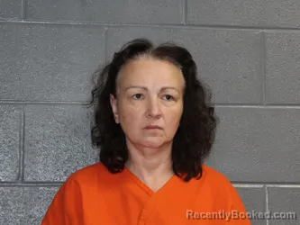 Mugshot of MELANIE ELAINE BROADWAY booked in Canadian County, Oklahoma on June 24, 2026
