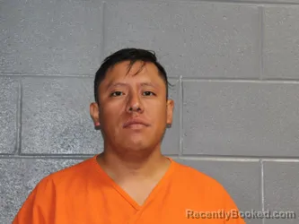 Mugshot of SELVYN ALCIDES SANTIAGO CHOGUIX BAL booked in Canadian County, Oklahoma on June 24, 2026