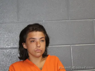 Mugshot of COURTNEY JULE MILLIGAN booked in Canadian County, Oklahoma on July 7, 2026