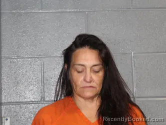 Mugshot of ERIN RAE FLOWERS booked in Canadian County, Oklahoma on July 7, 2026