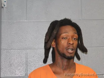Mugshot of ANTHONY MARQUIS CLARK booked in Canadian County, Oklahoma on July 8, 2026