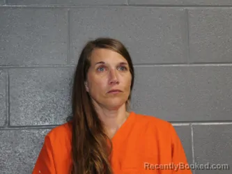 Mugshot of Lauren Rue Langley booked in Canadian County, Oklahoma on July 27, 2026