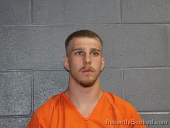 Mugshot of LANDON MICHAEL CARTER booked in Canadian County, Oklahoma on August 3, 2026