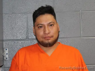 Mugshot of Jorge Eduardo Lopez Avelardez booked in Canadian County, Oklahoma on August 14, 2026