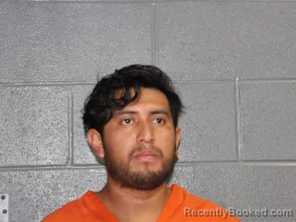 Mugshot of Romael Hernan Chaj Gonzales booked in Canadian County, Oklahoma on August 27, 2026