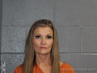 Mugshot of Amanda Kay Strickland booked in Canadian County, Oklahoma on August 28, 2026