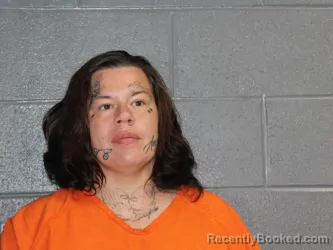 Mugshot of Sarah Rose Jones booked in Canadian County, Oklahoma on August 31, 2026