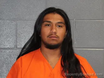 Mugshot of Israel Favela booked in Canadian County, Oklahoma on September 2, 2026