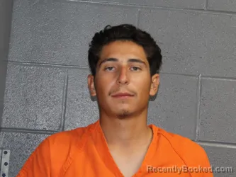 Mugshot of Angel Vicente Ulibarri booked in Canadian County, Oklahoma on September 4, 2026
